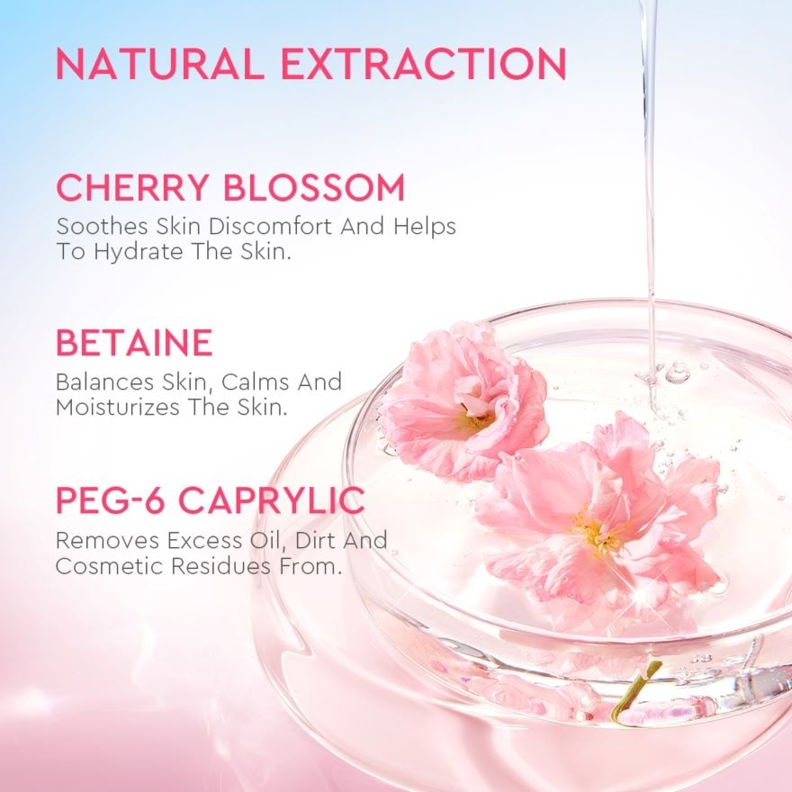 Cherry Blossom Betaine Micellar Water 300ml