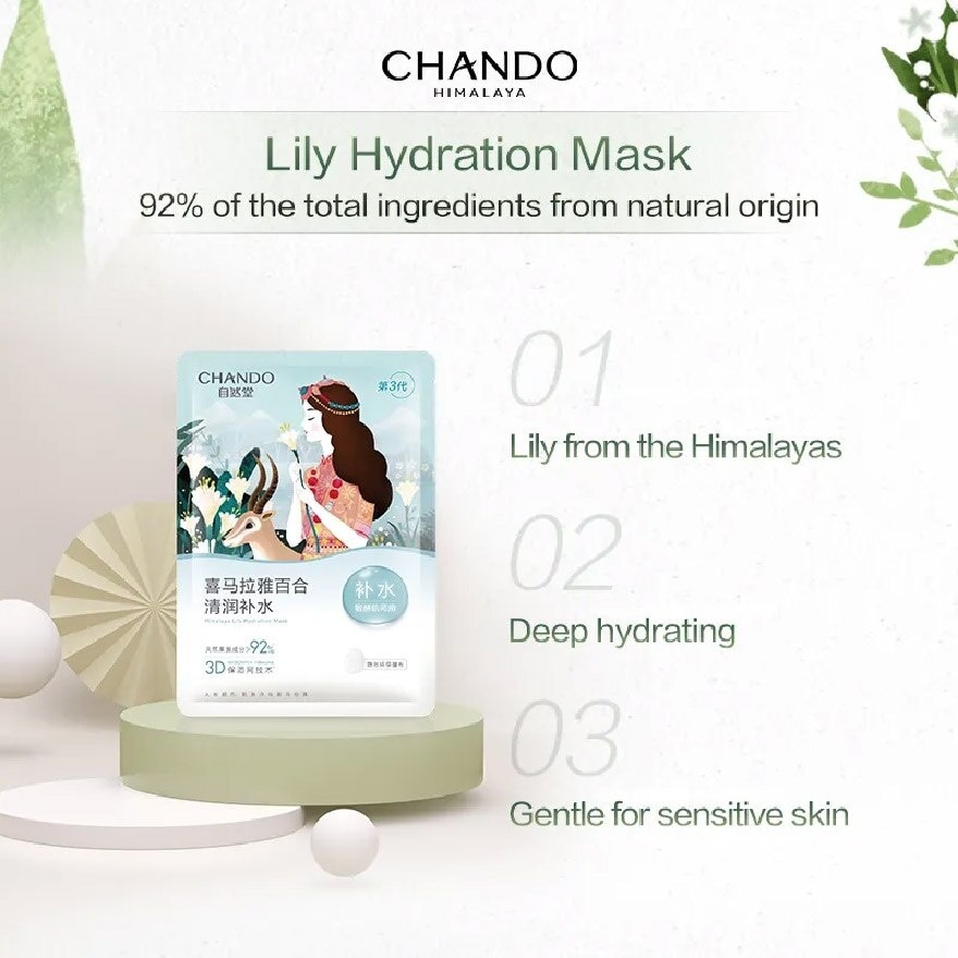 Plant Extract Hydration Facial Mask 01 Hydration 1s