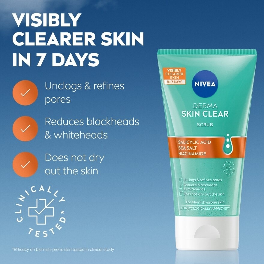 Derma Skin Clear Scrub 150ml
