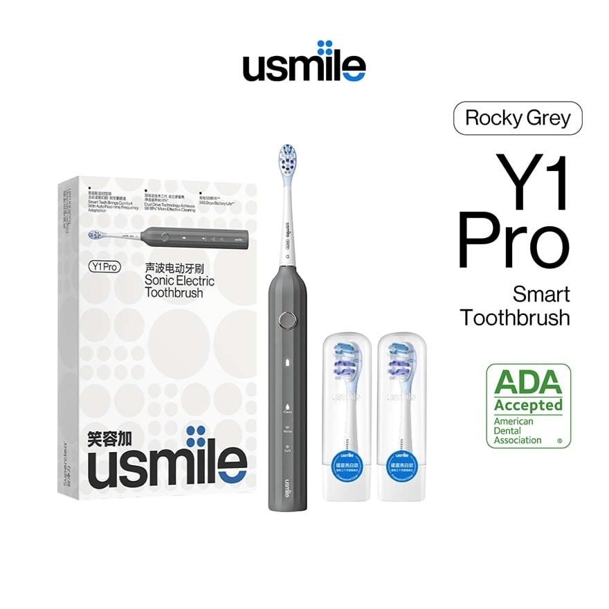 Y1 Pro Electric Toothbrush Grey 1s