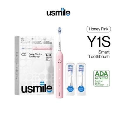 USMILE Y1S Electric Toothbrush Pink 1s