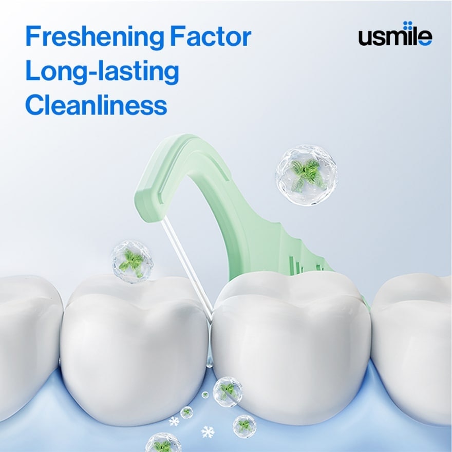Freshening Twin-Line Dental Floss Mint 50s