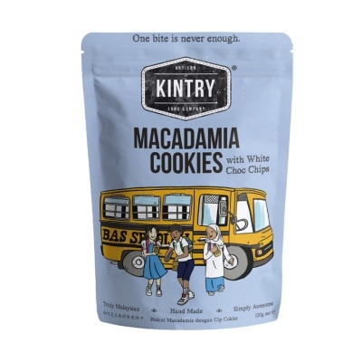 KINTRY Macadamia White Choc Cookies Regular Pack