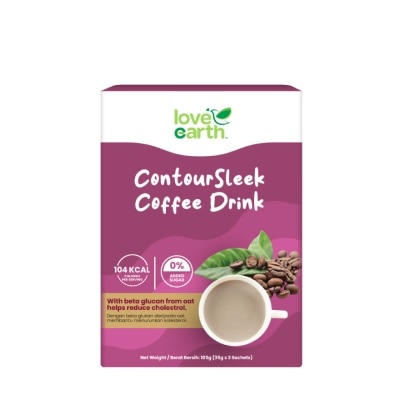 LOVE EARTH Contoursleek Coffee Drink 35gx3s