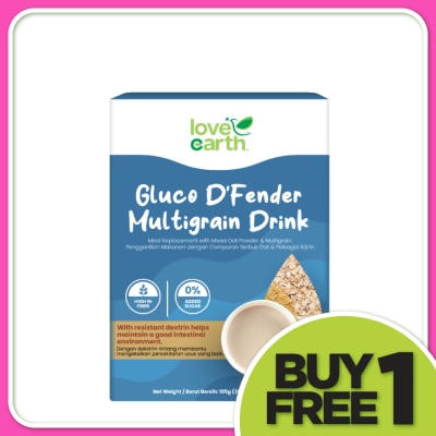 LOVE EARTH Gluco Dfender Multigrain Drink 35gx3s