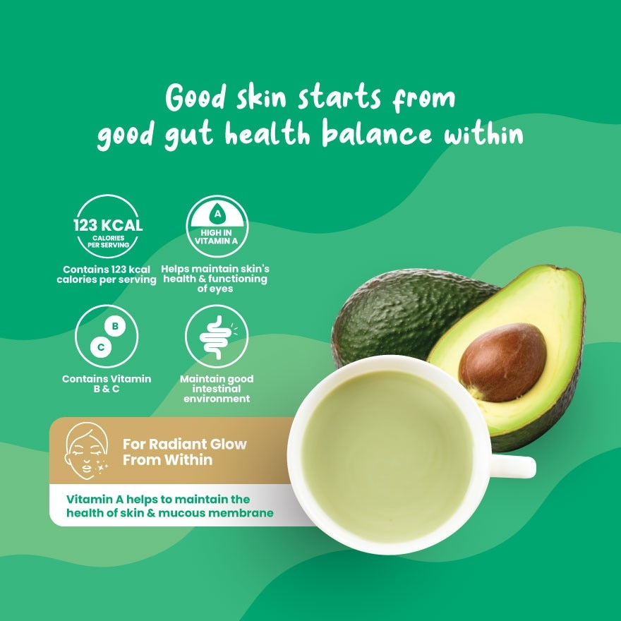 Aura Shine Avocado Drink 35gx3s