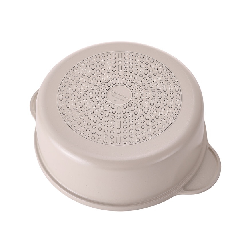 FIKA 30cm Divided Casserole with Steamer Rack & Glass Lid