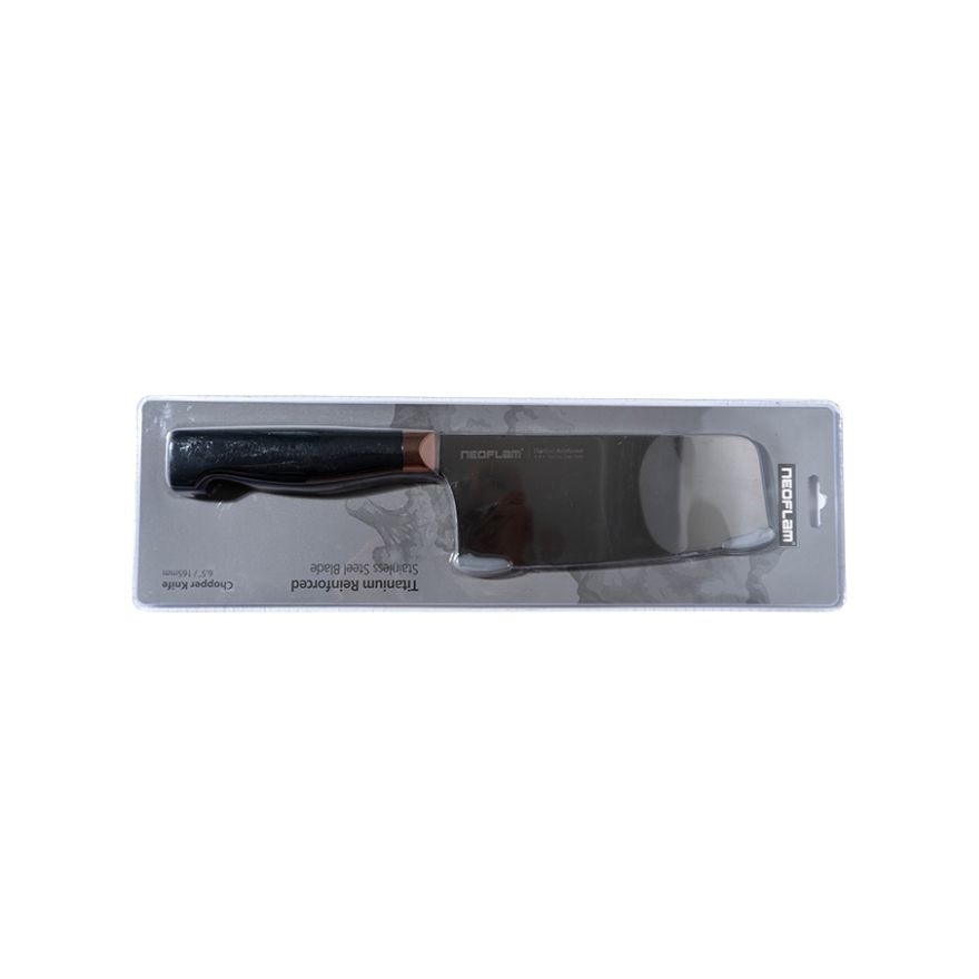 Titanium Reinforced Stainless Steel Knives 6.5" Chopper