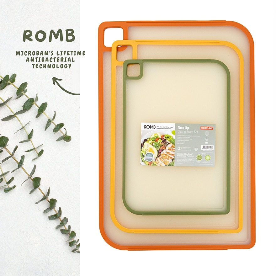 Romb Microban Antibacterial Cutting Board Small