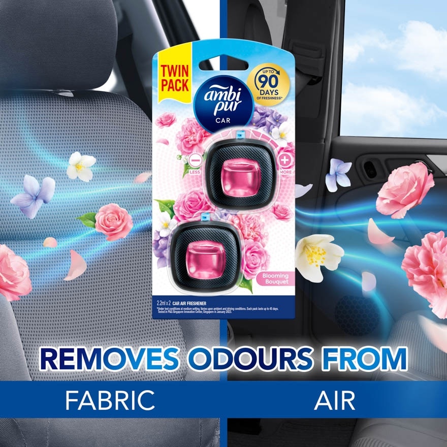 Car Mini Clip Blooming Bouquet 2.2MLX2