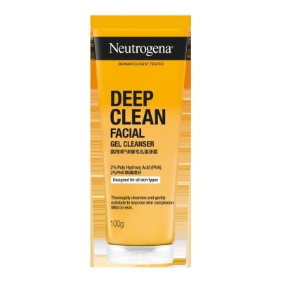 NEUTROGENA Deep Clean Facial Gel Cleanser 100g