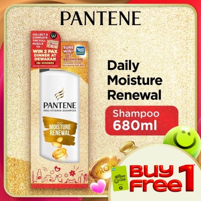 PANTENE - Daily Moisture Renewal Shampoo 680ml