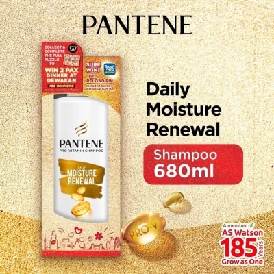 PANTENE - Daily Moisture Renewal Shampoo 680ml