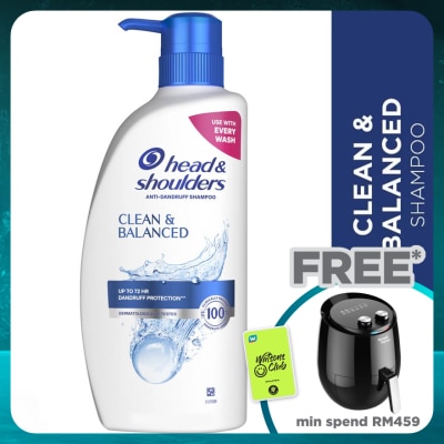 HEAD&SHOULDERS Clean and Balanced Shampoo 650ml