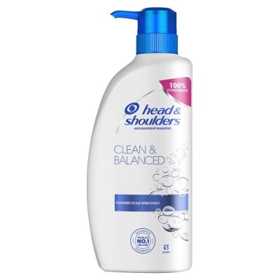 HEAD&SHOULDERS Clean and Balanced Shampoo 650ml