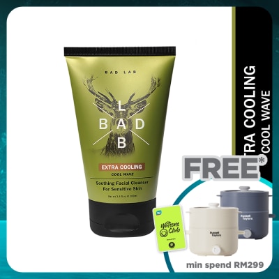 BAD LAB Extra Cooling Cool Wave Soothing Facial Cleanser For Sensitive Skin 100ml