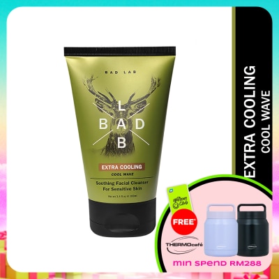 BAD LAB - Extra Cooling Cool Wave Soothing Facial Cleanser For Sensitive Skin 100ml