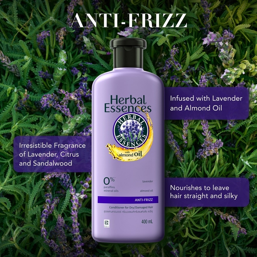 Lavender + Almond Oil Conditioner 400ml