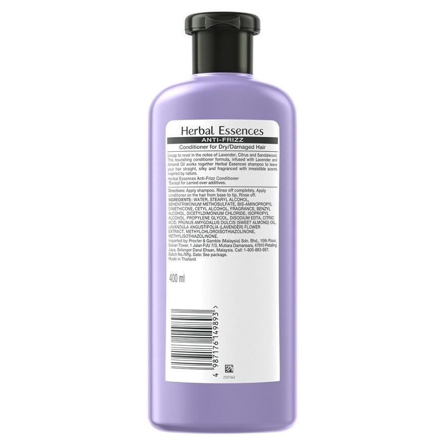 Lavender + Almond Oil Conditioner 400ml