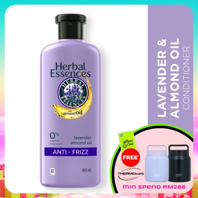 HERBAL ESSENCES - Lavender + Almond Oil Conditioner 400ml