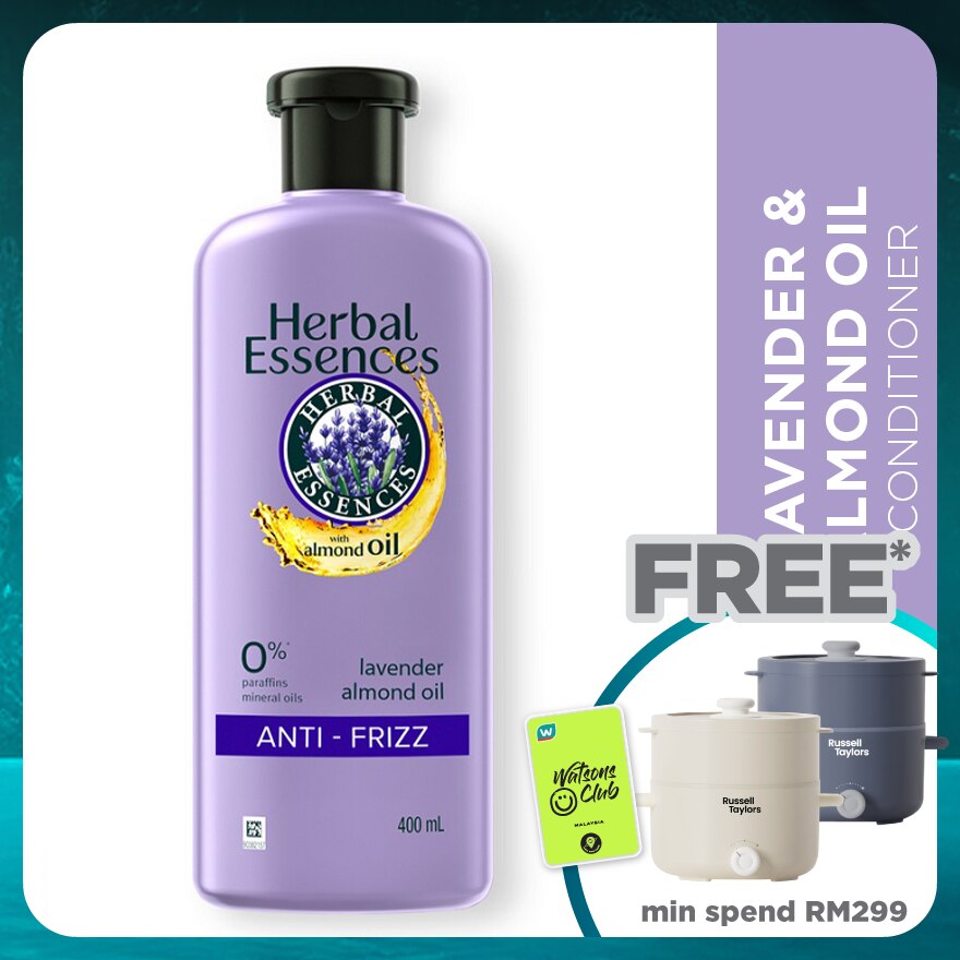 Lavender + Almond Oil Conditioner 400ml