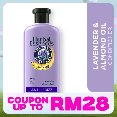 HERBAL ESSENCES Lavender + Almond Oil Conditioner 400ml