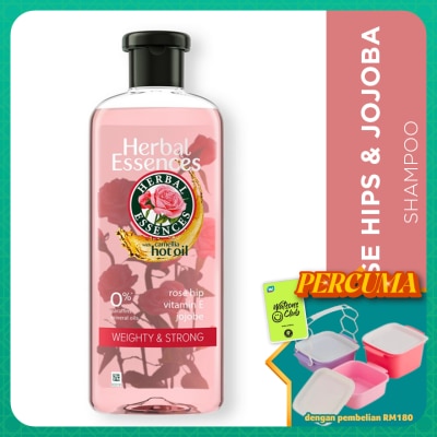 HERBAL ESSENCES - Rosehip + Jojoba Oil Shampoo 400ml