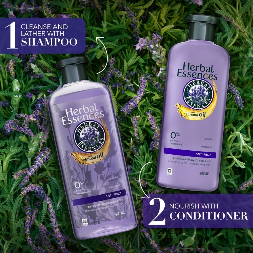 Lavender + Almond Oil Shampoo 400ml