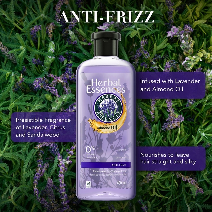 Lavender + Almond Oil Shampoo 400ml