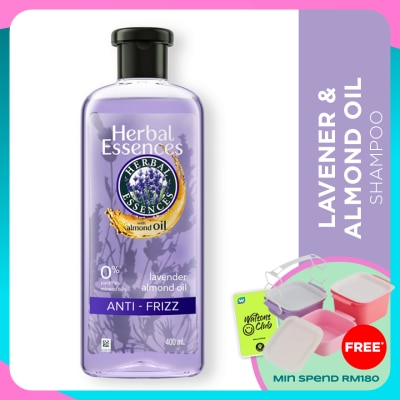 HERBAL ESSENCES Lavender + Almond Oil Shampoo 400ml