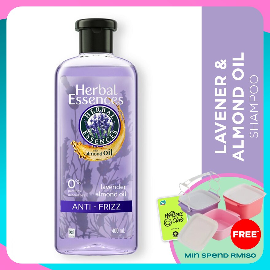 Lavender + Almond Oil Shampoo 400ml