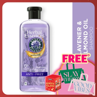 HERBAL ESSENCES Lavender + Almond Oil Shampoo 400ml