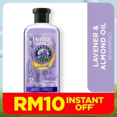 HERBAL ESSENCES Lavender + Almond Oil Shampoo 400ml