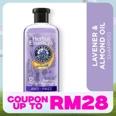 HERBAL ESSENCES Lavender + Almond Oil Shampoo 400ml