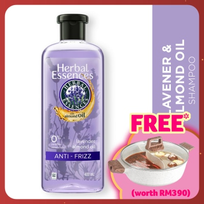 HERBAL ESSENCES Lavender + Almond Oil Shampoo 400ml