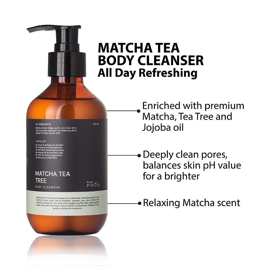 Matcha Tea Tree Body Cleanser 300ml
