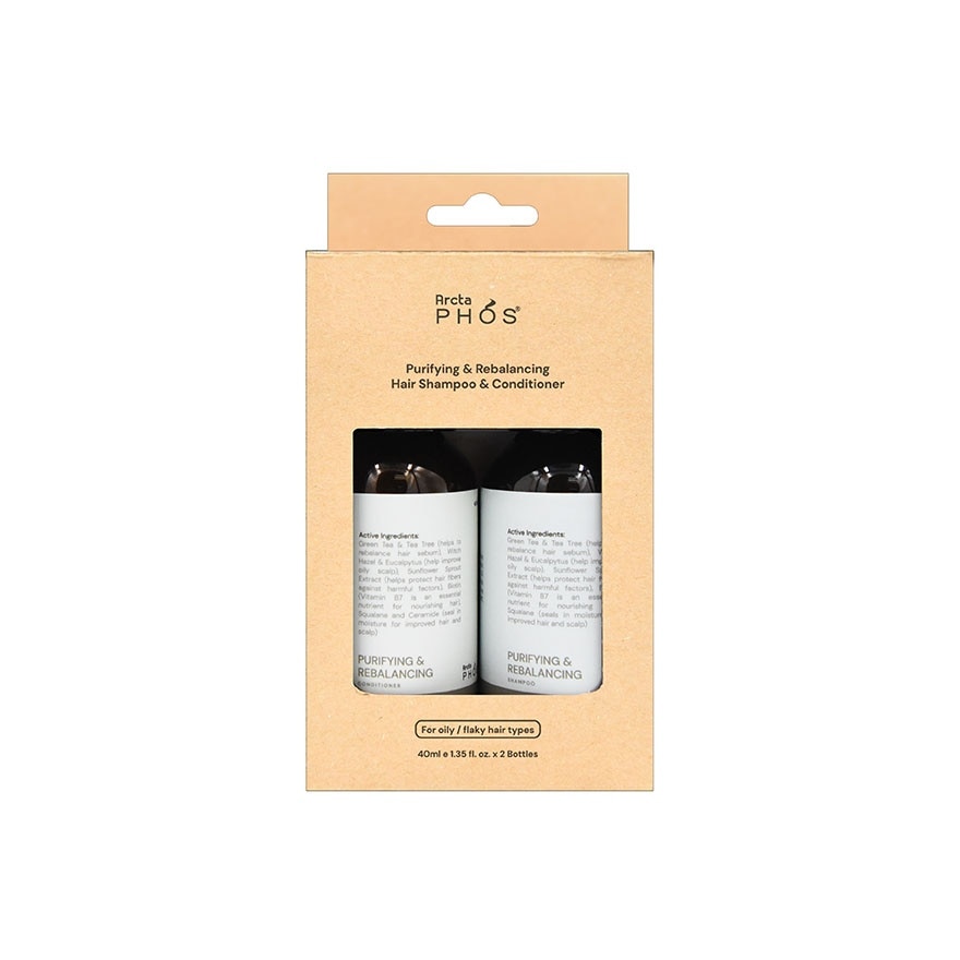 Purifying & Rebalancing Shampoo + Conditioner 40ml x 2