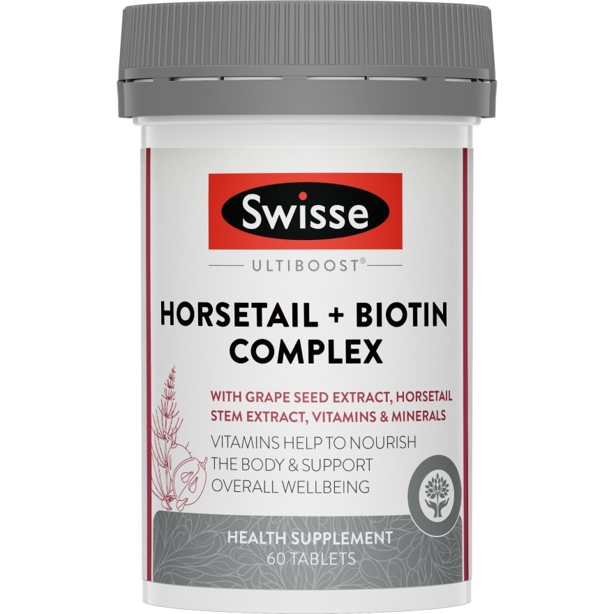 Ultiboost Horsetail + Biotin Complex 60s