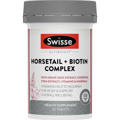 SWISSE - Ultiboost Horsetail + Biotin Complex 60s