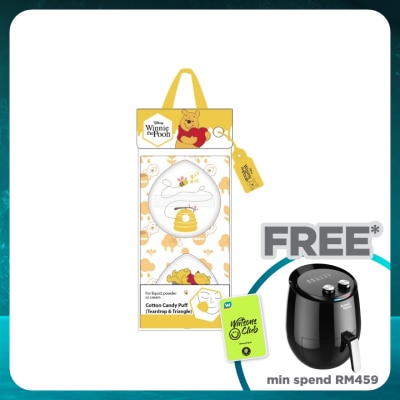 DISNEY Winnie The Pooh Cotton Candy Puff (Teardrop & Triangle)