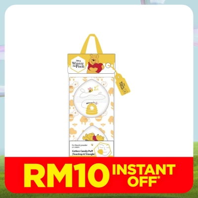 DISNEY Winnie The Pooh Cotton Candy Puff (Teardrop & Triangle)