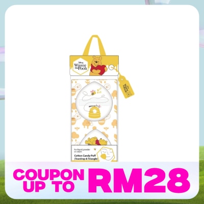 DISNEY Winnie The Pooh Cotton Candy Puff (Teardrop & Triangle)
