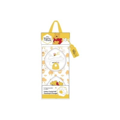 DISNEY Winnie The Pooh Cotton Candy Puff (Teardrop & Triangle)