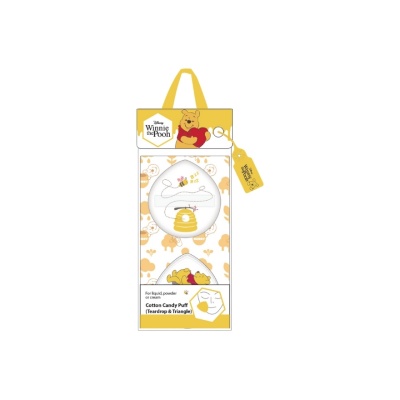 DISNEY - Winnie The Pooh Cotton Candy Puff (Teardrop & Triangle)