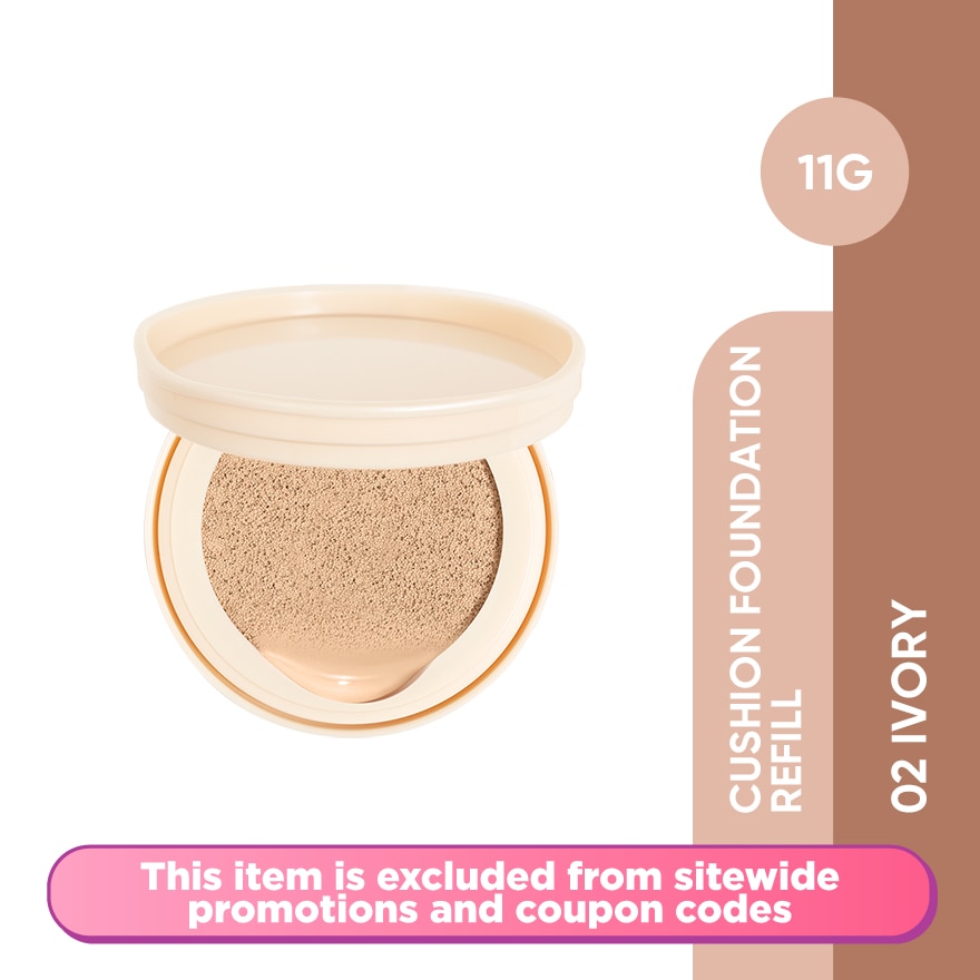 Cover All Perfect BB Cushion 02 Ivory refill 11g