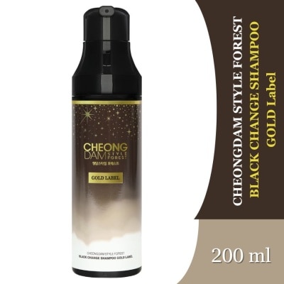 CHEONGDAM Style Forest Black Change Shampoo GOLD Label 200ml