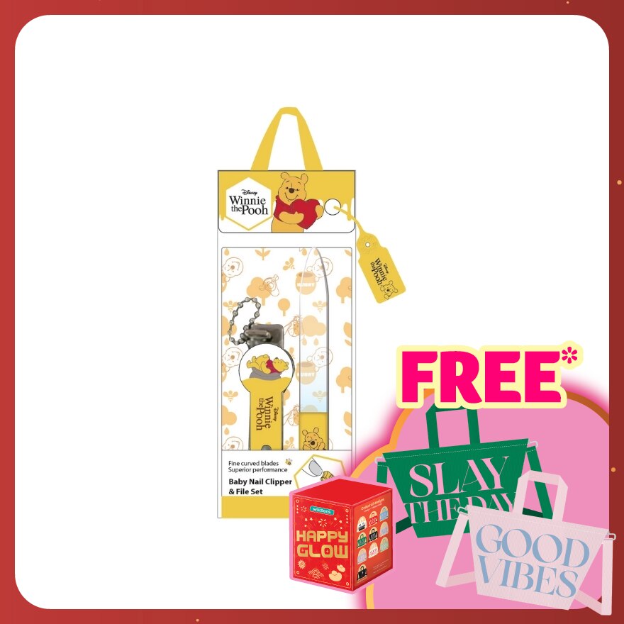 Winnie The Pooh Baby Nail Clipper & File Set