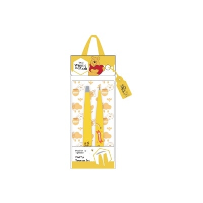 DISNEY Winnie The Pooh Flat Tip Tweezer Set