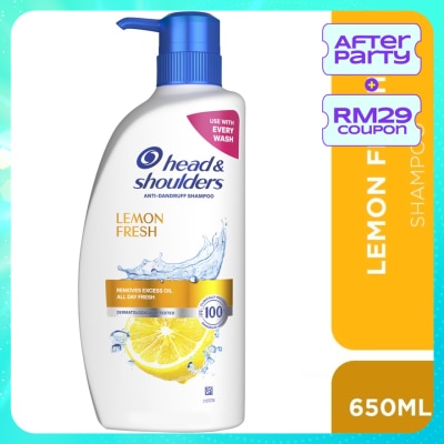 HEAD&SHOULDERS Lemon Fresh Shampoo 650ml