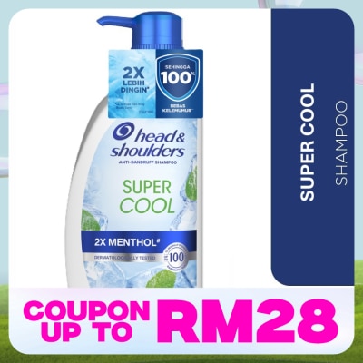 HEAD&SHOULDERS Super Cool Shampoo 590ml